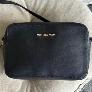 Michael Kors Black Messenger Bag